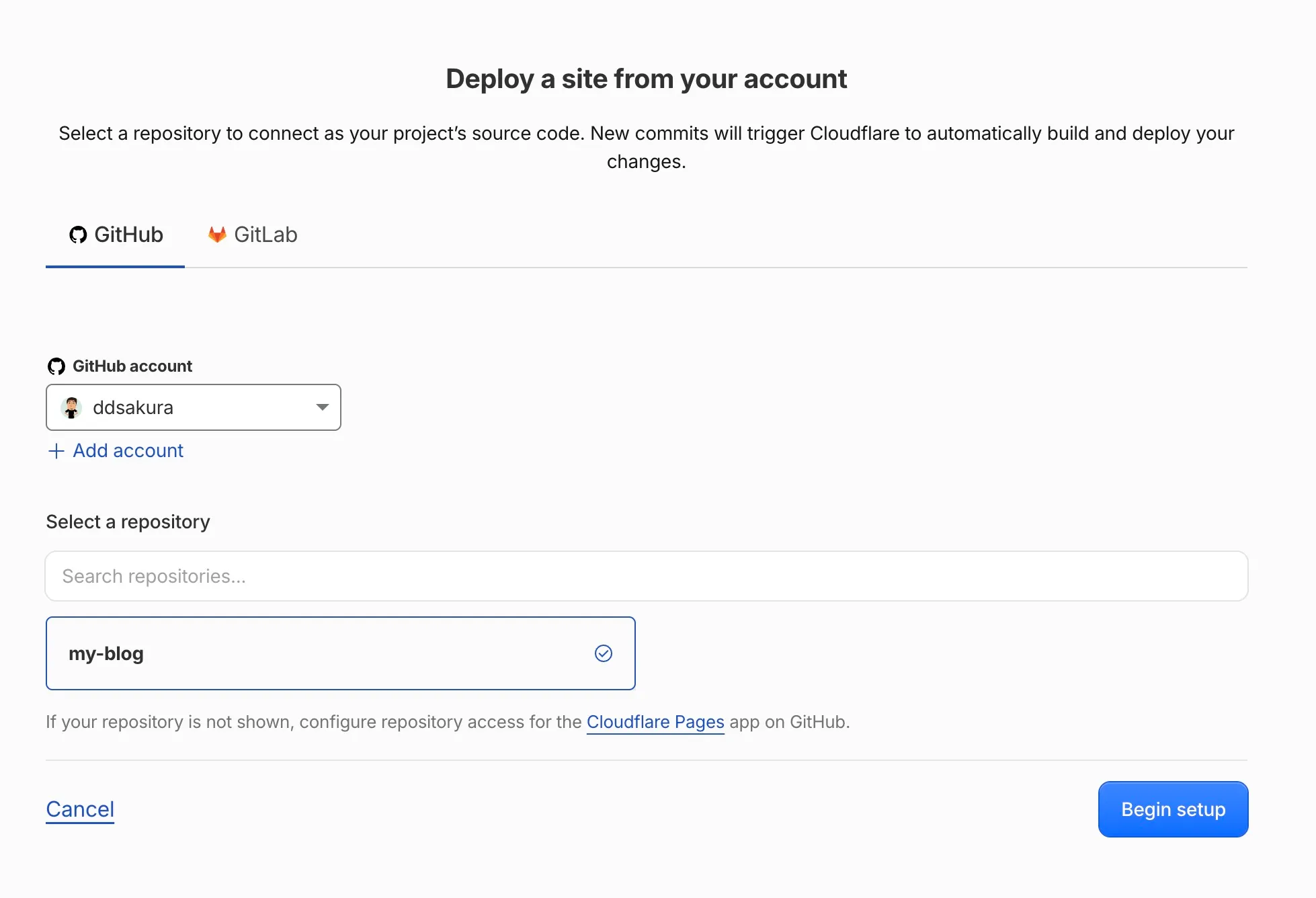Cloudflare Page